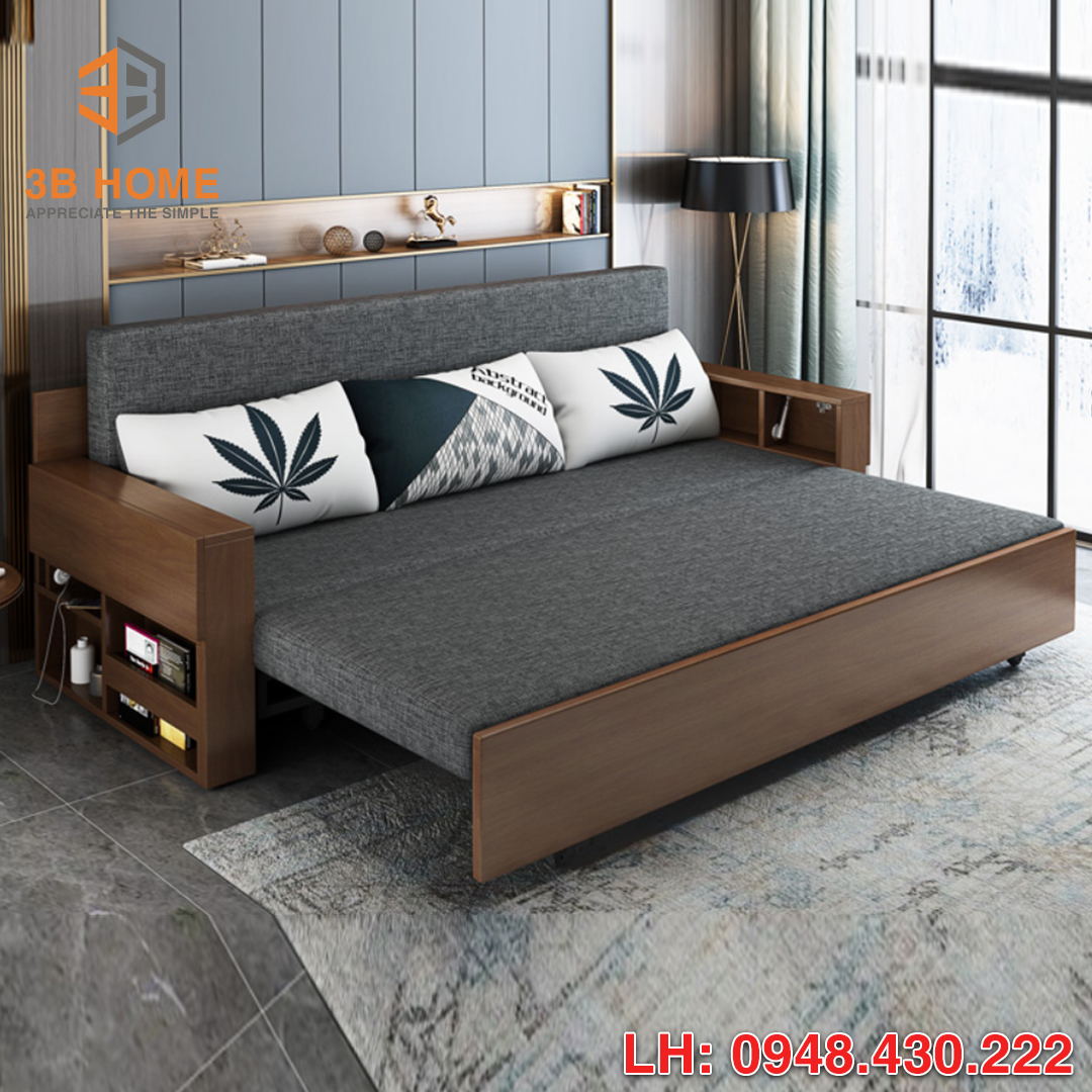 SOFA GIƯỜNG THÔNG MINH 3B HOME SFG17