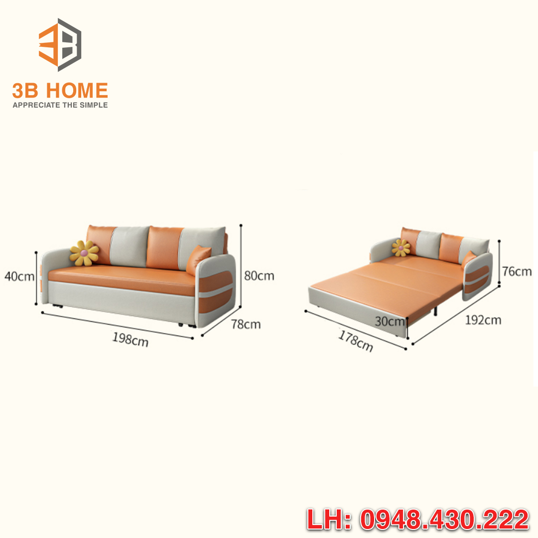 SOFA GIƯỜNG THÔNG MINH SFG16