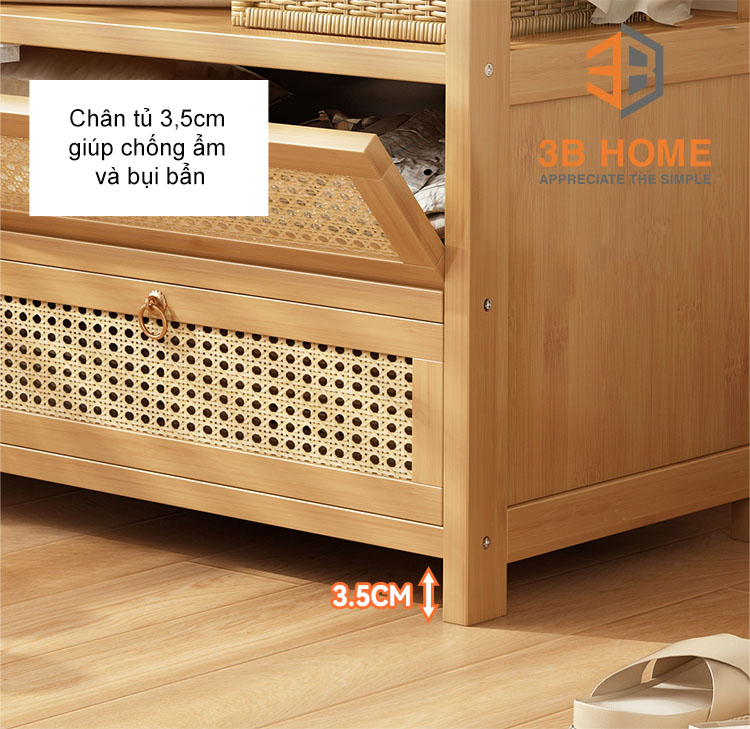 Giá treo đồ thông minh 3B Home GT02