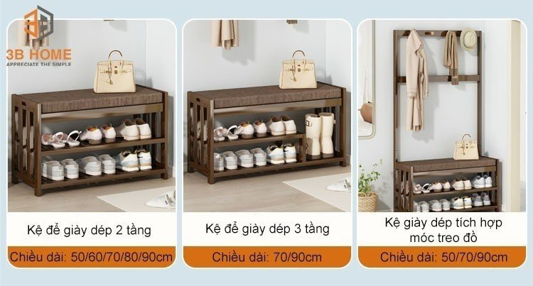 Giá treo đồ thông minh 3B Home GT03