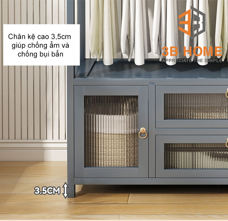 Giá treo đồ thông minh 3B Home GT04