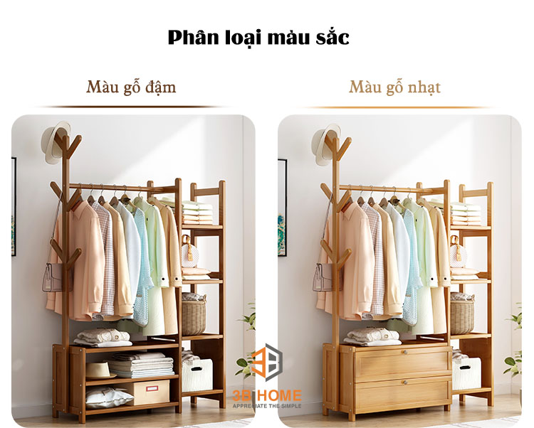 Giá treo đồ thông minh 3B Home GT05