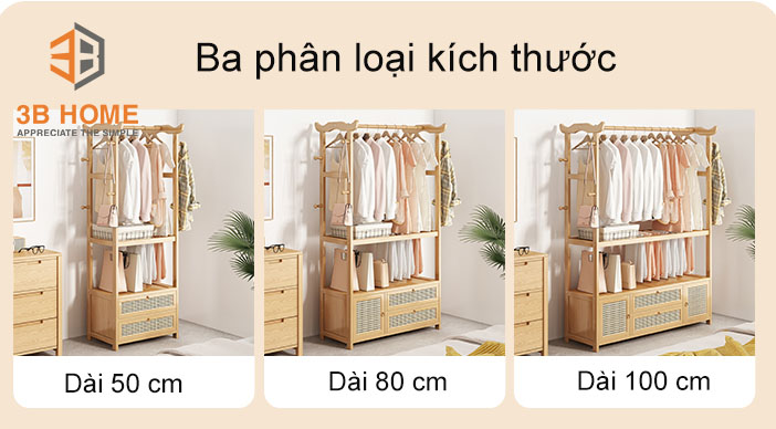 Giá treo đồ thông minh 3B Home GT02