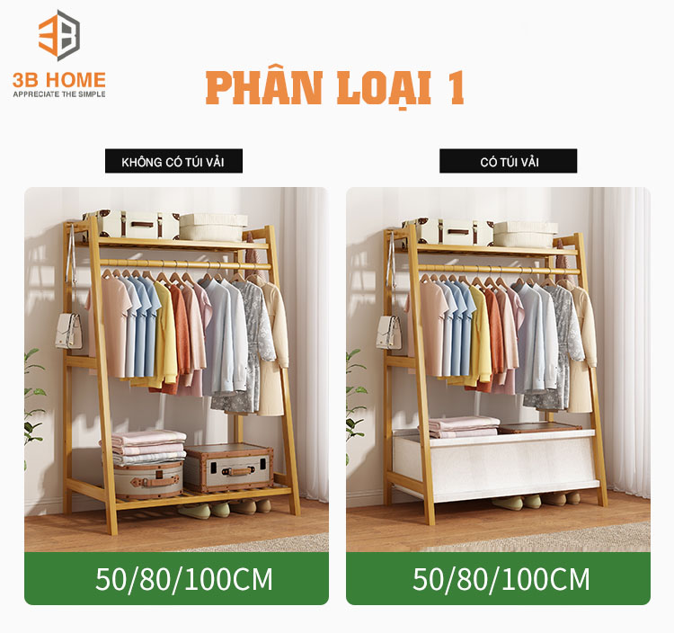 giá treo đồ thông minh 3B Home GT06