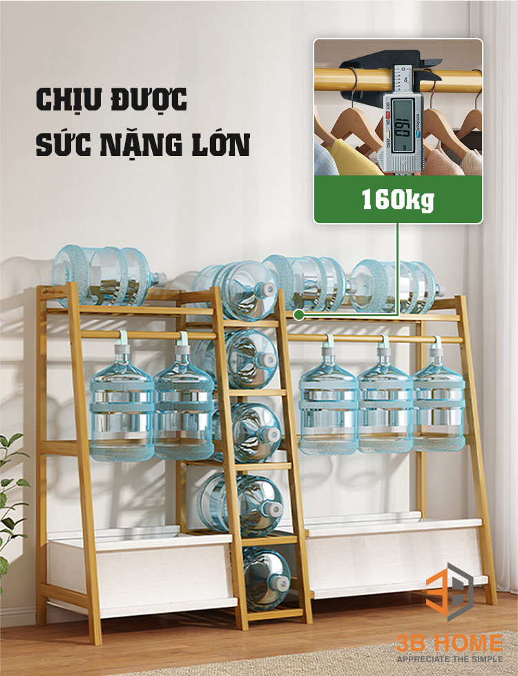 giá treo đồ thông minh 3B Home GT06