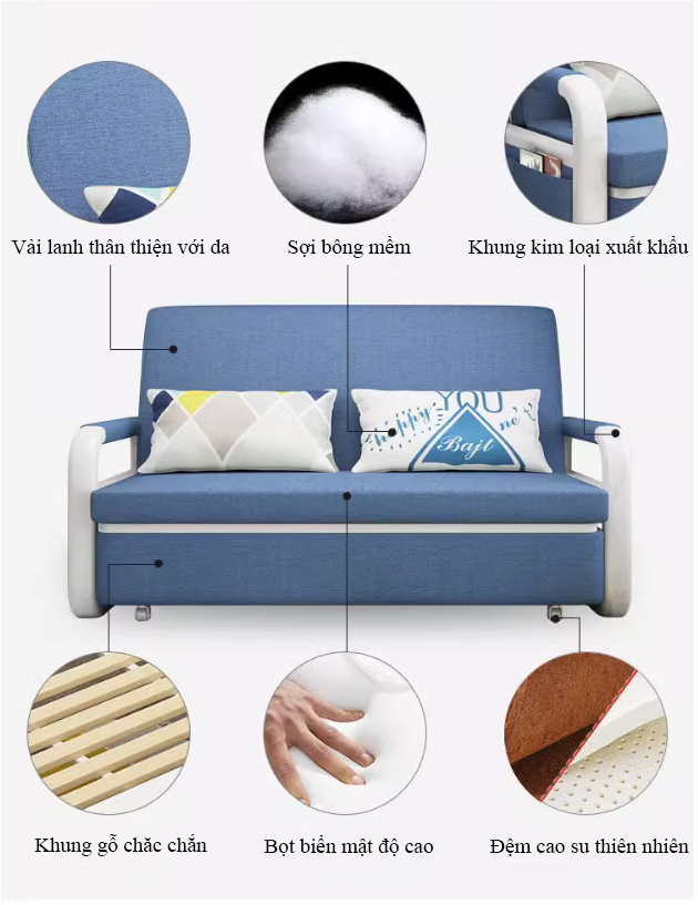 SOFA GIƯỜNG THÔNG MINH SFG18